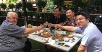 An enjoyable afternoon with our lovely friends from China